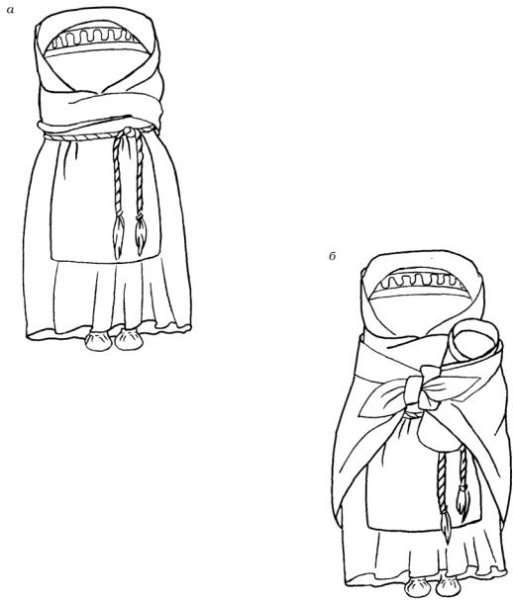 Кукла оберег раскраска