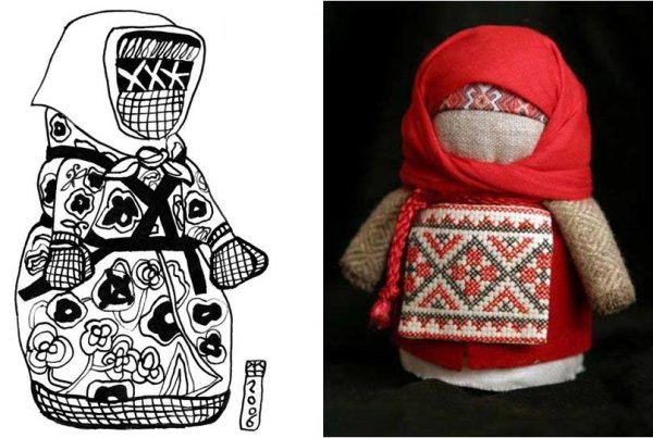 Кукла оберег арт