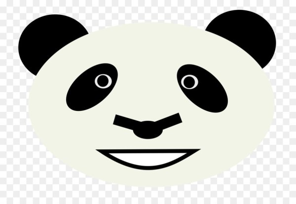 Голова панды