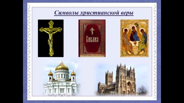 Символыхрисианской веры