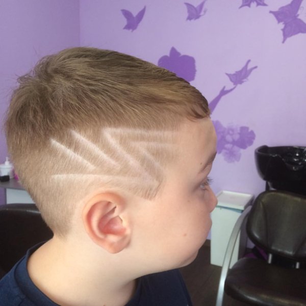 Детские стрижки с молнией