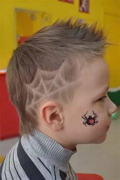 Стрижки для мальчиков с узорами