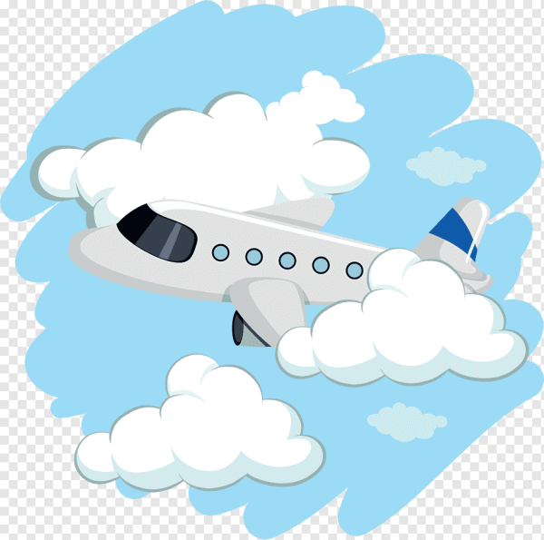 Анимированный самолет