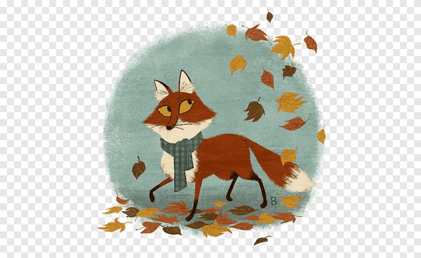 Милые осенние иллюстрации