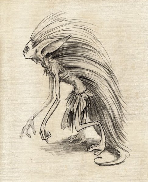 Существа карандашом