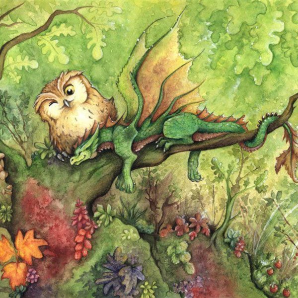 Сказочные существа иллюстрация