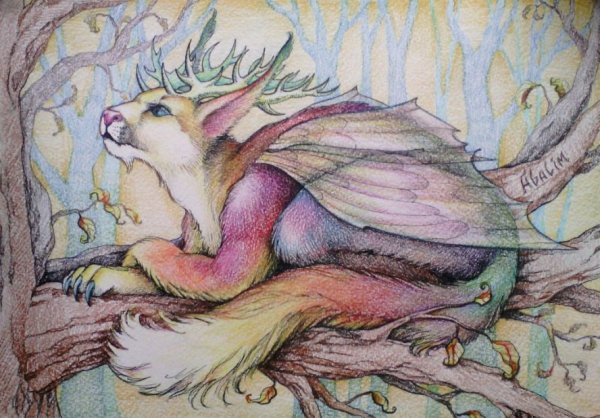 Фантастические животные Графика