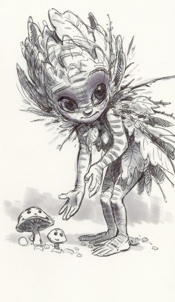Скетчи существ