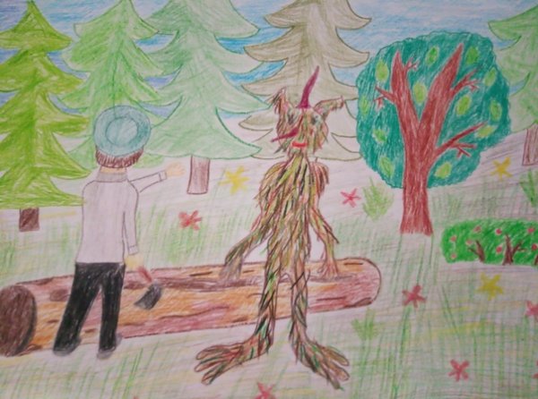 Рисунок Габдуллы Тукая Кырлай