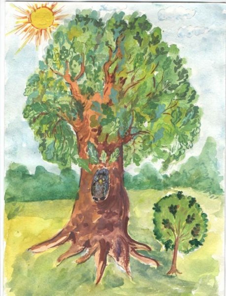 Рисунок детьми Габдуллы Тукая