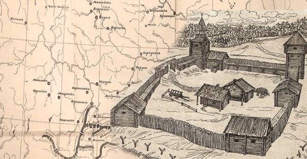 Белгородская черта 17 века