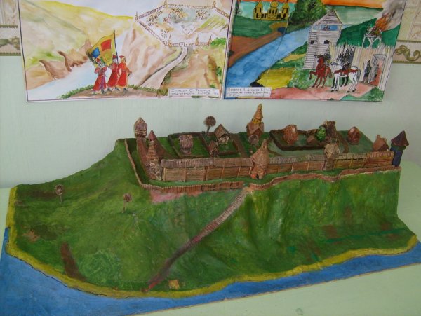 Белгородская крепость на меловой горе