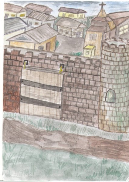 Белгородская крепость на меловой горе