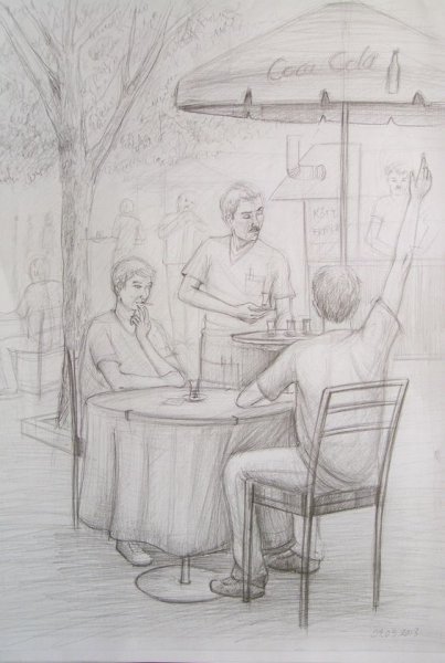 Бытовой Жанр рисунки