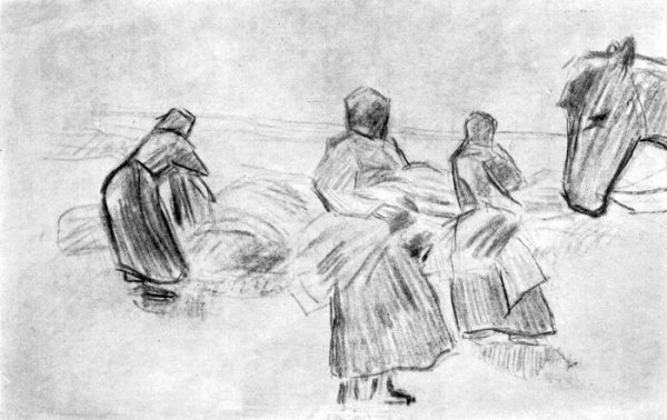 Эскиз исторического жанра