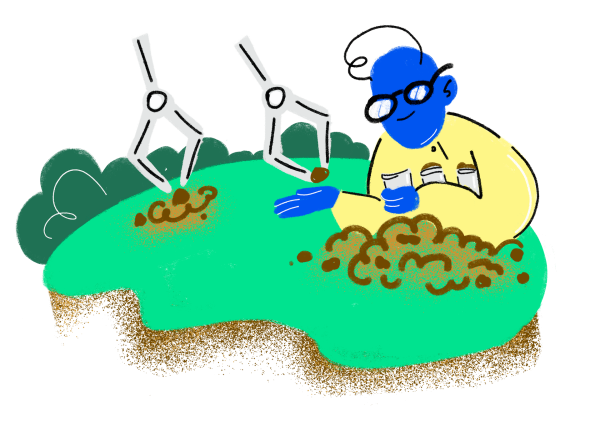 Загрязнение почвы для детей