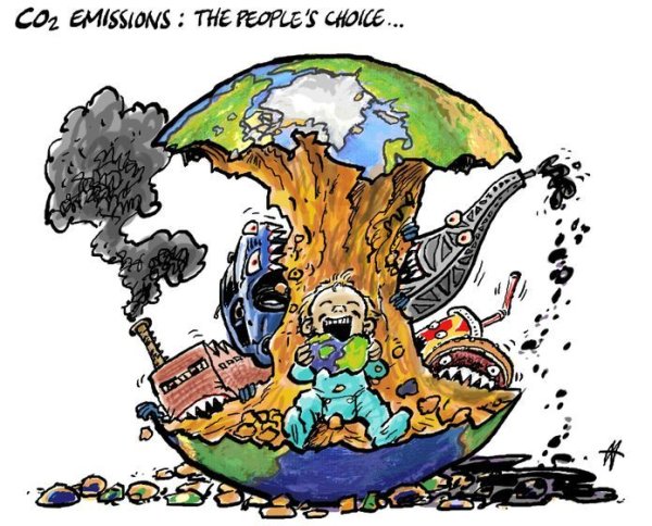 Земля карикатура