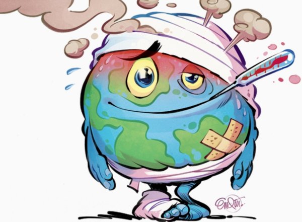 Плакат Планета заболела