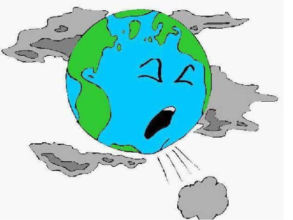 Рисунок на тему загрязнение атмосферы