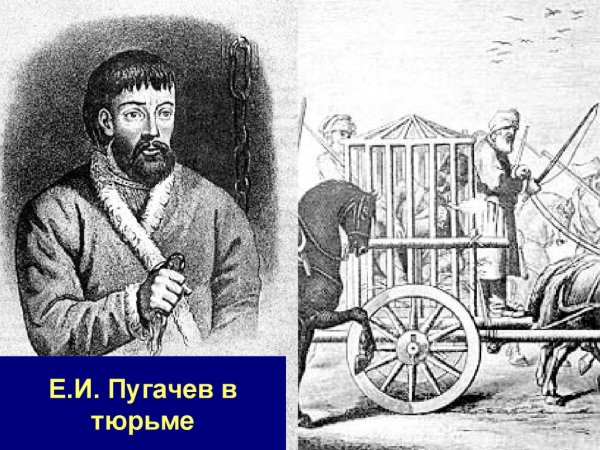 Емельян Иванович пугачёв четвертование
