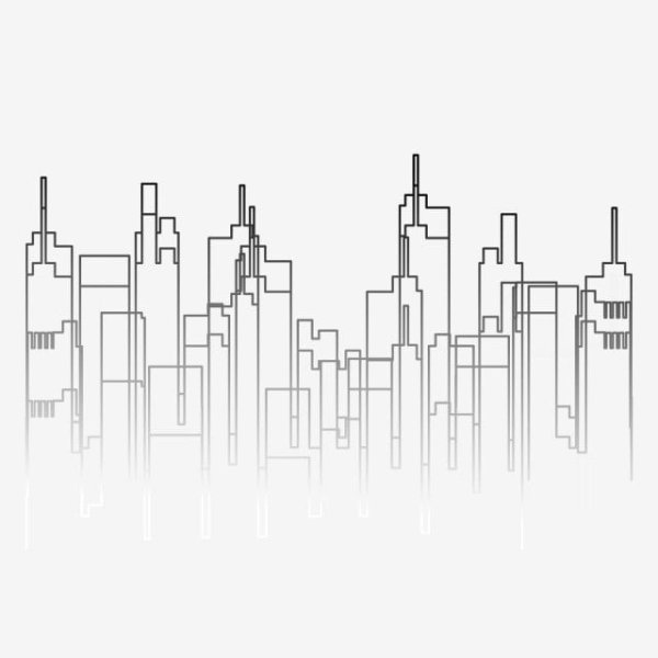 Силуэт города