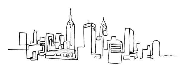 Город одной линией