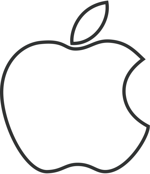 Трафарет Эппл