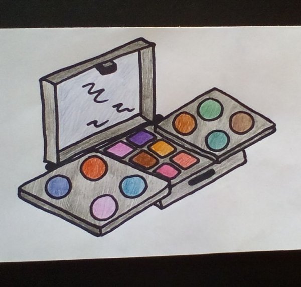 Нарисовать палетку теней