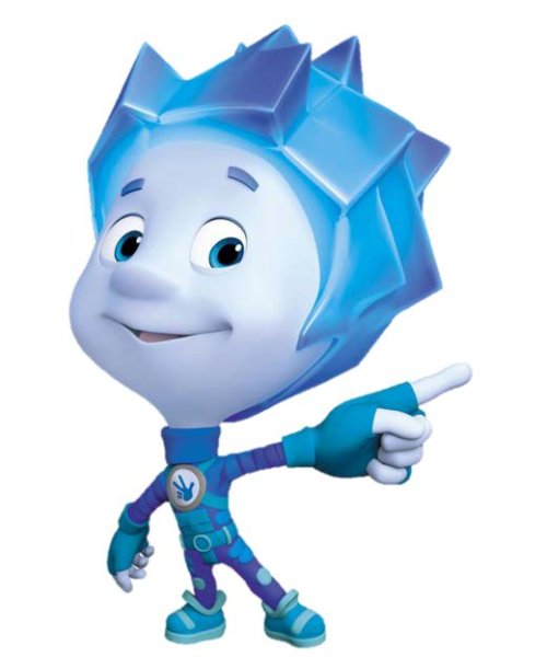 Нолик как нарисовать Фиксиков