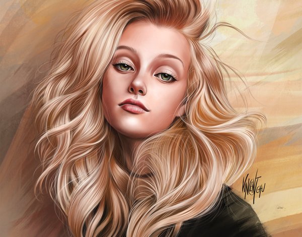 Портрет в Procreate