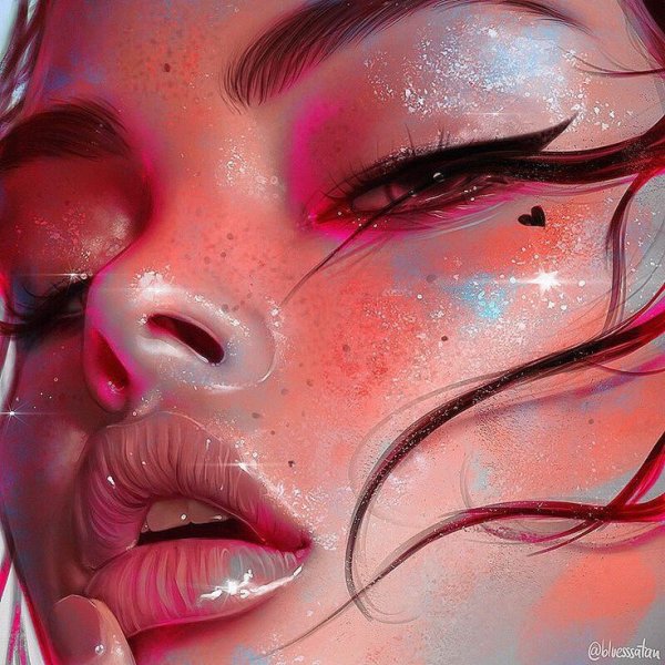 Procreate портреты Джулия Разумова арт