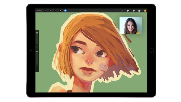 Рисование скетчей на графическом планшете