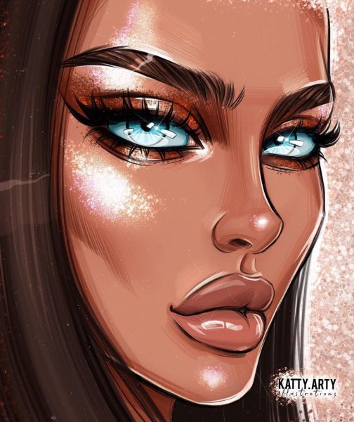 Портрет в Procreate