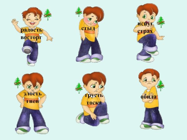 Радостный и грустный человек