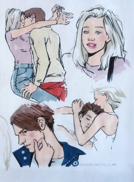 Нура и Вильям арт