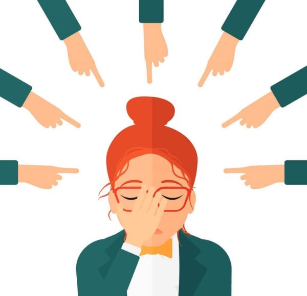 Стыд вектор