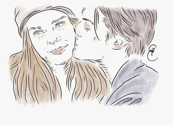 СКАМ Нура и Вильям арт