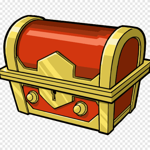 Сундук мультяшный