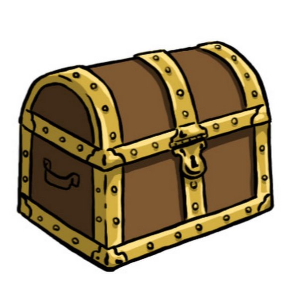 Сундучок мультяшный