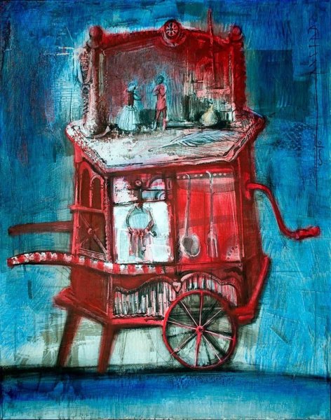 Как нарисовать шарманку