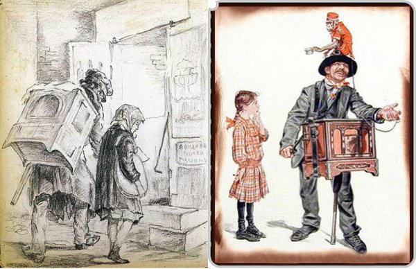 Шарманщик Карло из Буратино