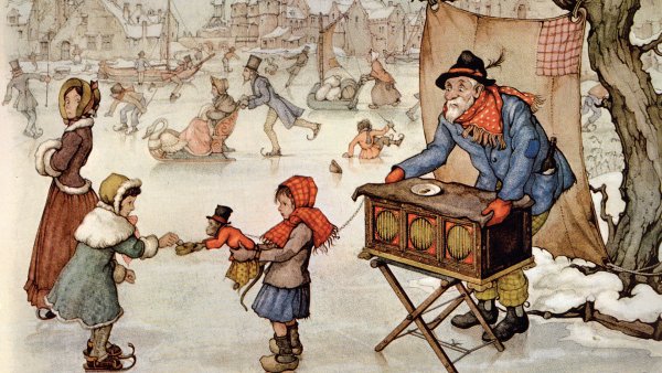 Шуберт шарманщик иллюстрации