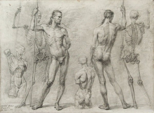 Фигура человека контрапост