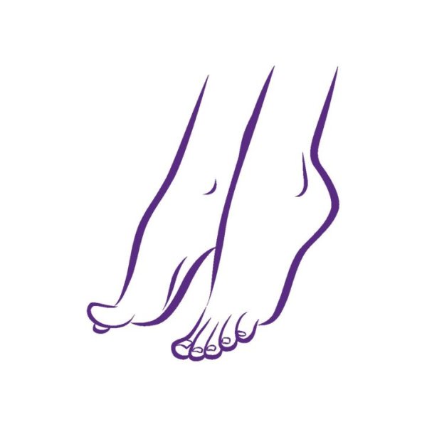 Силуэт женских ног