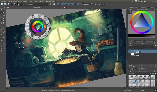 Krita программа для рисования