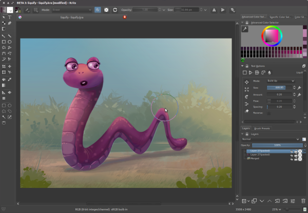 Крита графический редактор