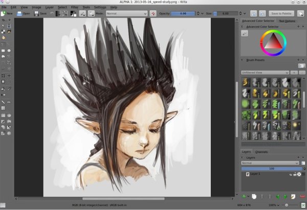 Программа Крита кисти для рисования