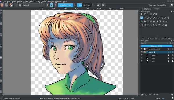 Krita Векторная Графика