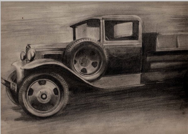 Модель грузовик ГАЗ-ААА звезда 3547