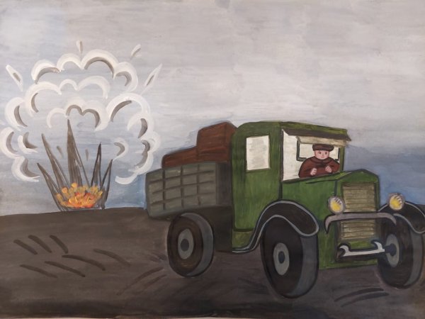 ГАЗ АА полуторка рисунок